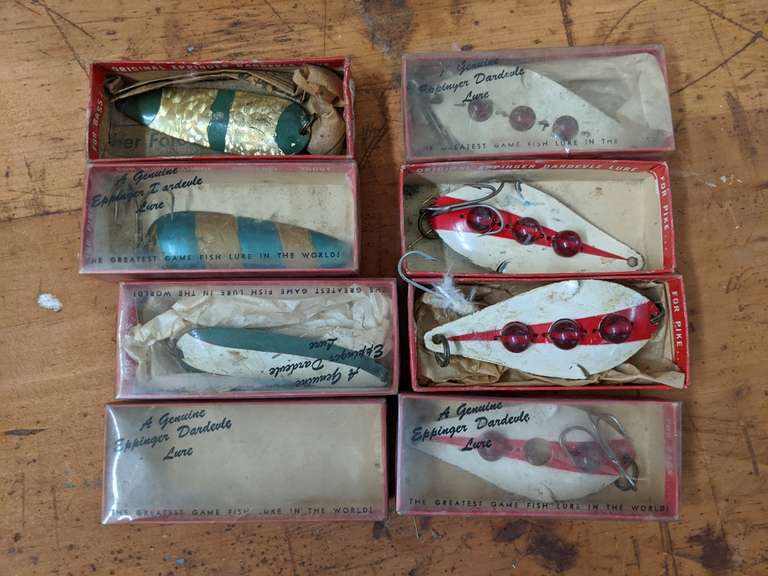 eppinger Daredevil fishing lures Bid On Estates Auction Services