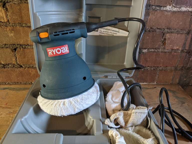 Ryobi 6" buffer polisher Bid On Estates