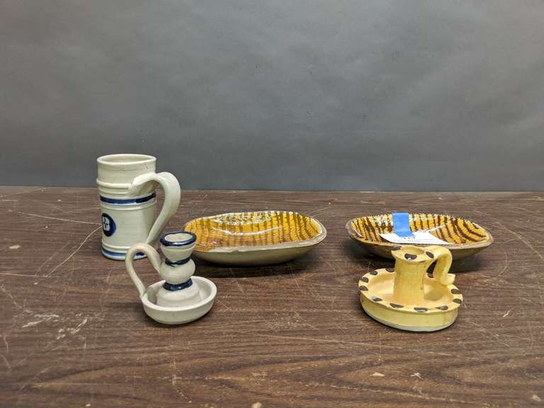 Williamsburg Style Pottery Bid On Estates Auction Services