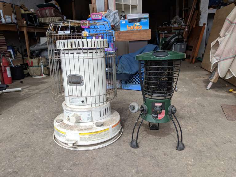 Kerosene Heater and Propane Heater Bid On Estates Auction Services