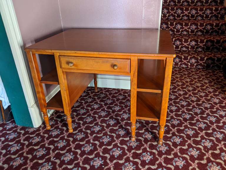 Stickley Brothers Library Desk (drawers on both sides) Bid On Estates