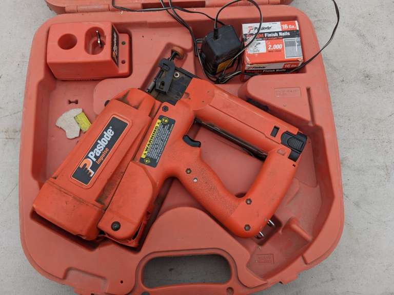 Paslode Finish Nailer (not tested) Bid On Estates Auction Services