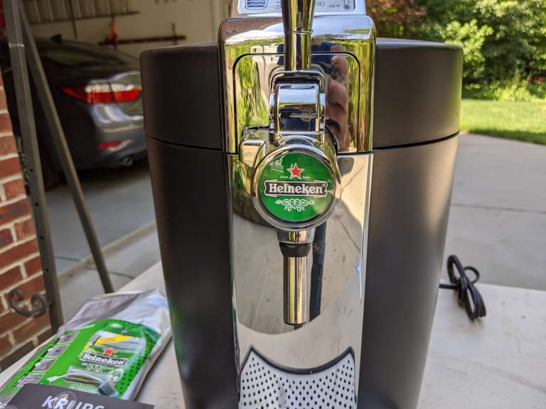 BeerTender from Heineken / Krups. Home Brew Beer Tap for Mini Kegs