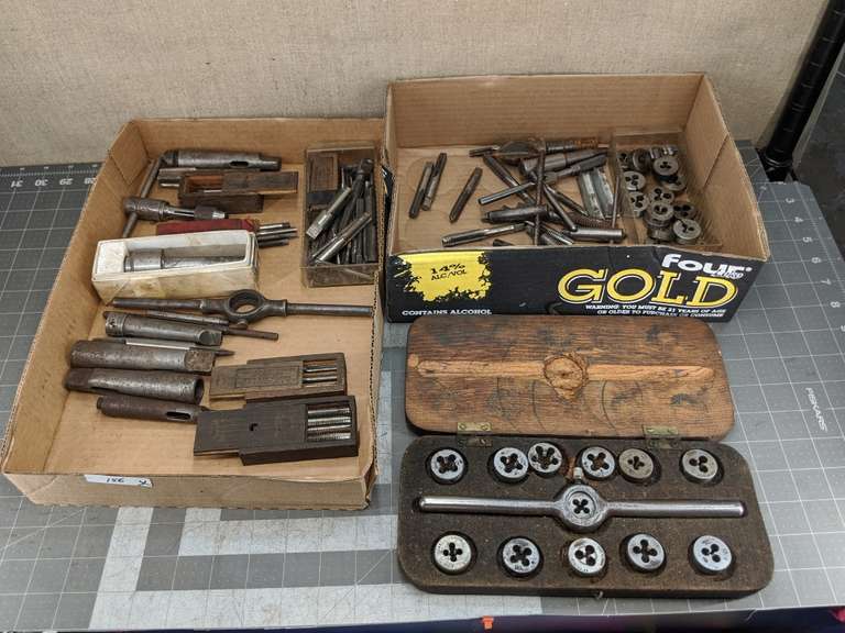 Taps and Dies, including Antique Bid On Estates