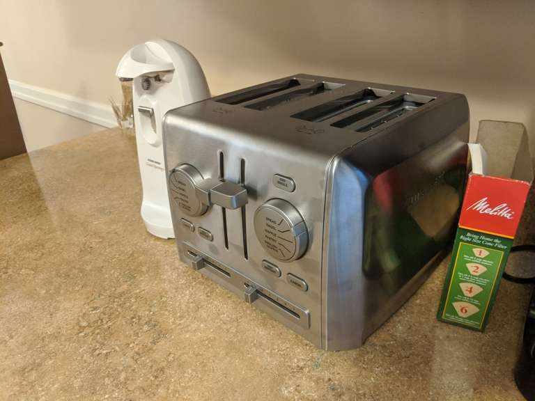 Cuisinart Coffee Maker, Toaster, Can Opener Bid On Estates Auction