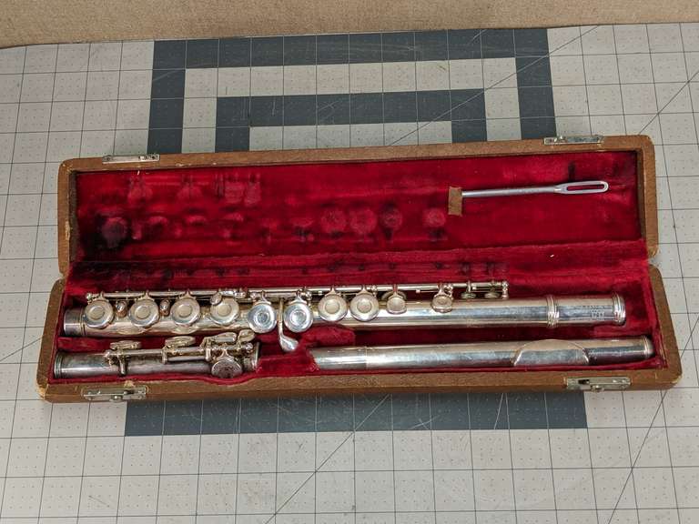Flute by WT Armstrong Bid On Estates Auction Services