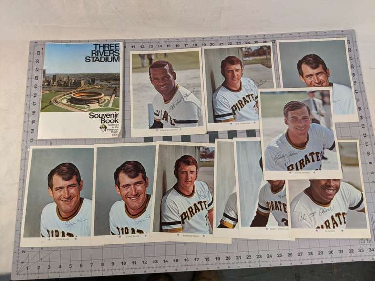 1979s Pittsburgh Pirates Souvenir Book and Press Photos Bid On Estates