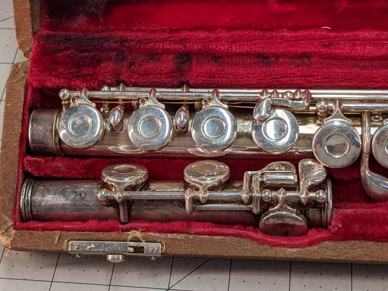 Flute by WT Armstrong Bid On Estates Auction Services