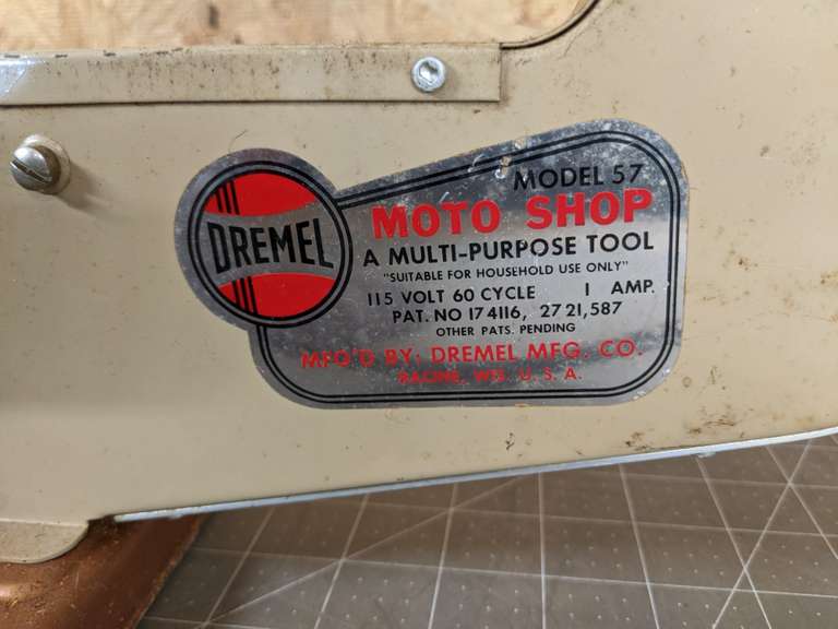 DREMEL MODEL 57 SCROLL SAW DISC SANDER COMBO Bid On Estates