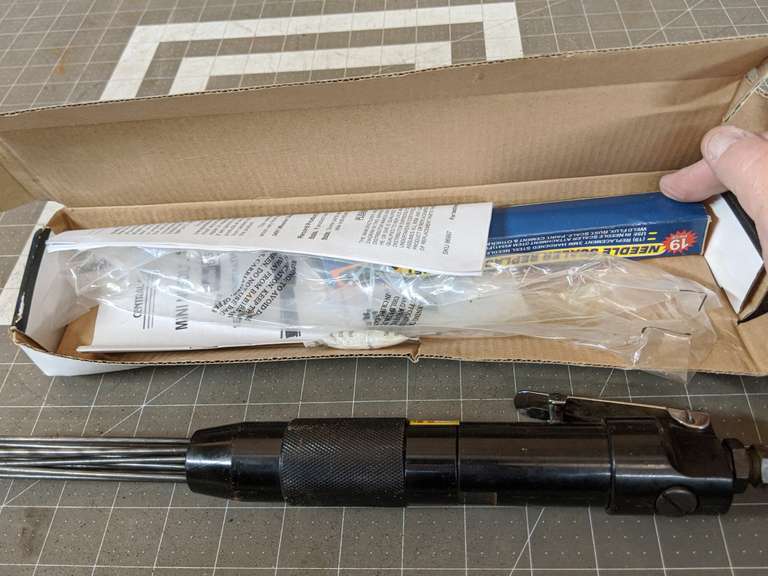 CENTRAL PNEUMATIC MINI NEEDLE SCALER Bid On Estates Auction Services