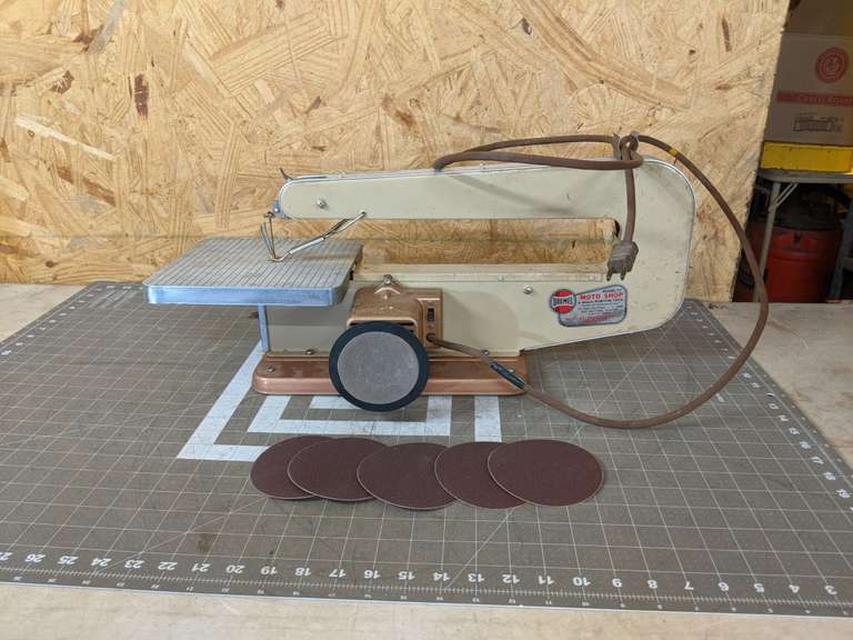 DREMEL MODEL 57 SCROLL SAW DISC SANDER COMBO Bid On Estates
