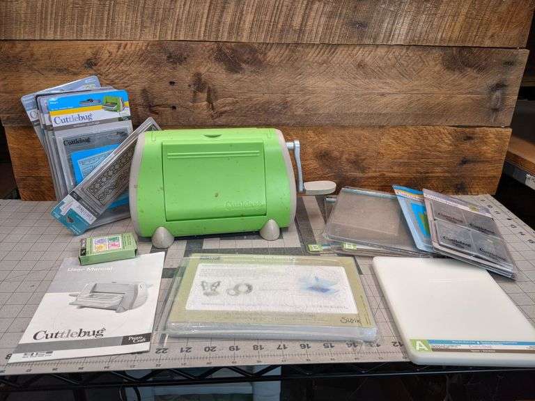 Cricut Cuttlebug and Accessories Bid On Estates Auction Services