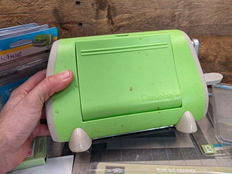 Cricut Cuttlebug and Accessories Bid On Estates Auction Services