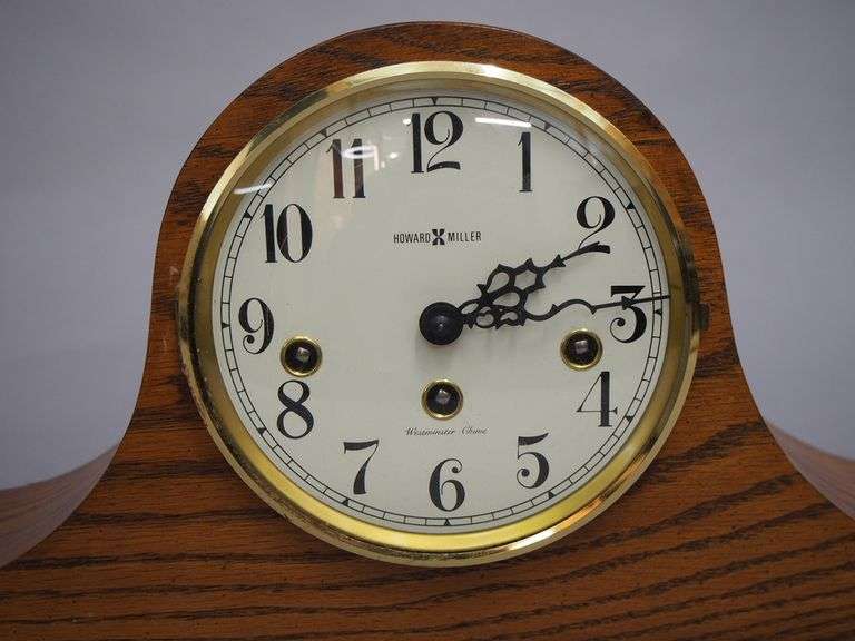 Howard Miller Mantle Clock, model 612618 Bid On Estates Auction Services