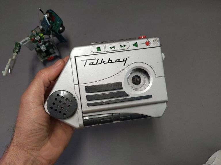 Talkboy Cassette Player and XBrawn Transformer Toy Bid On Estates