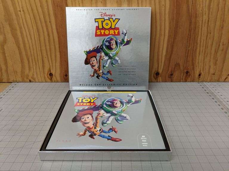 Laserdiscs. Disney’s Toy Story Laserdisc CAV Box Set Deluxe Edition