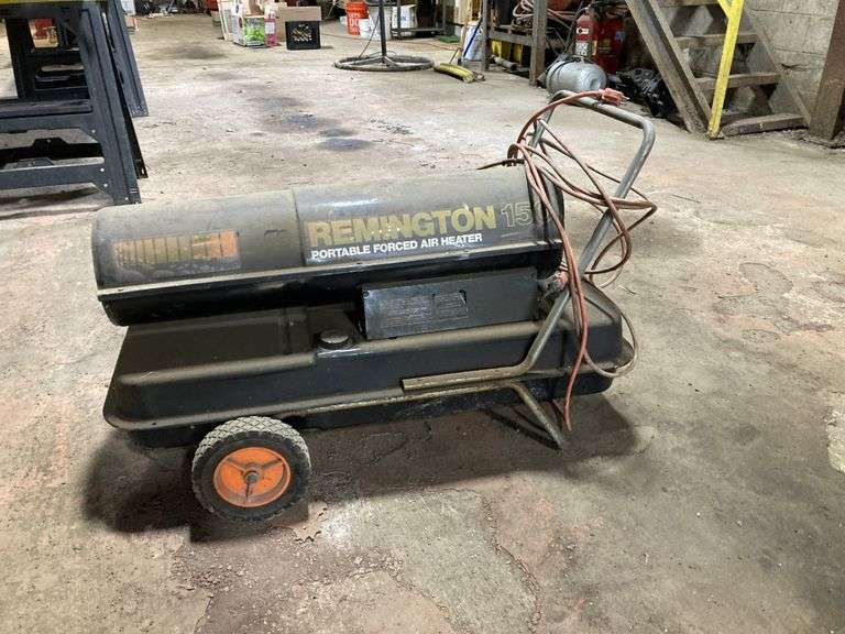 Torpedo Heater. Remington 150 Bid On Estates Auction Services