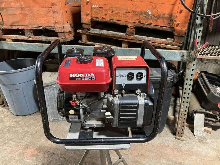 Generator. Honda EZ 2500 Bid On Estates Auction Services