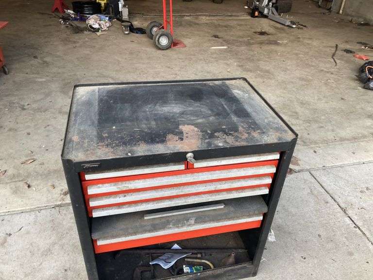 JCPENNEY TOOL CHEST (NO CONTENTS INCLUDED) Bid On Estates Auction Services