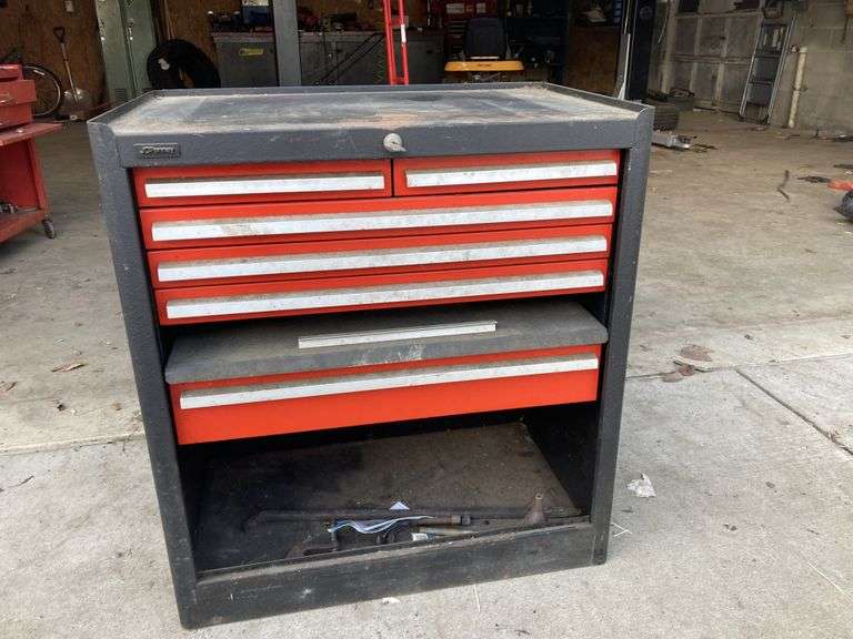 JCPENNEY TOOL CHEST (NO CONTENTS INCLUDED) Bid On Estates Auction Services