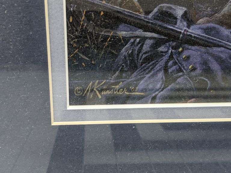 3 Framed Civil War Prints Bid On Estates Auction Services