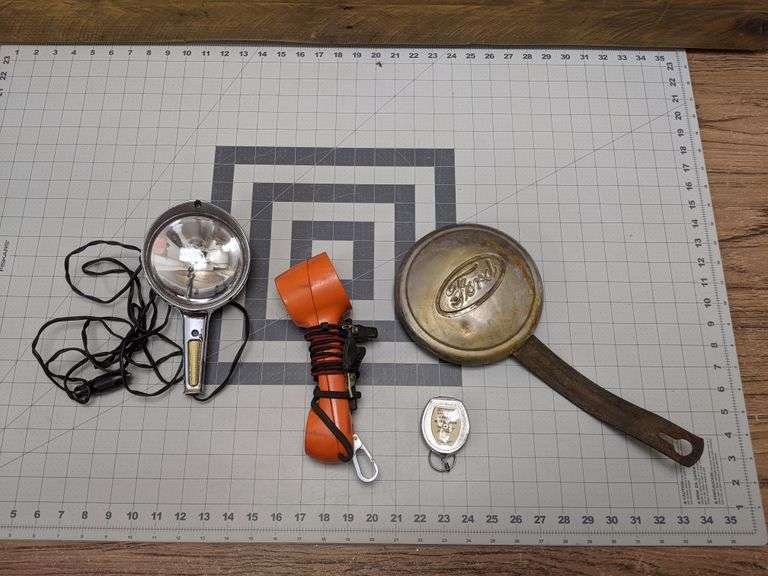 Line Wire Rotary Phone (for field operator on pole), Spotlight, Key