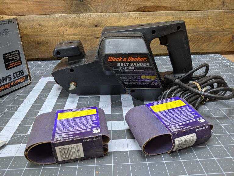 Belt Sander and Buffer Bid On Estates Auction Services