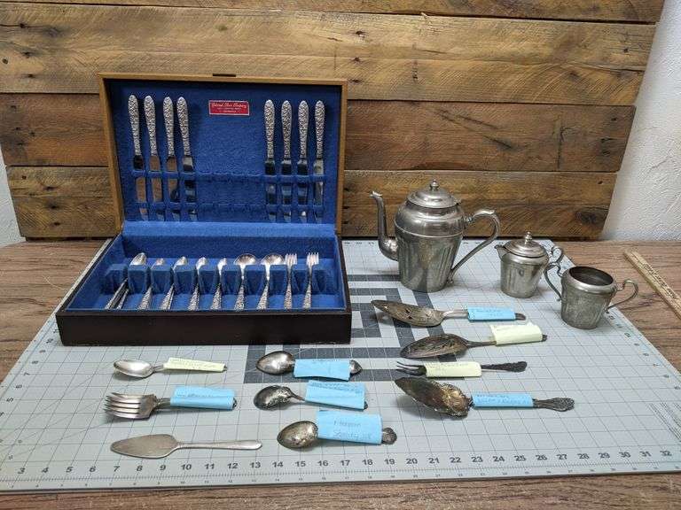 Silver Plate Flatware. National Silver Co. AA Plus Narcissus, Mixed