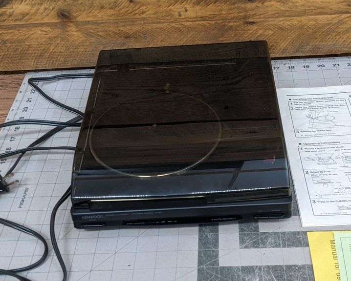 Kenwood P100 Turntable Record Player Bid On Estates