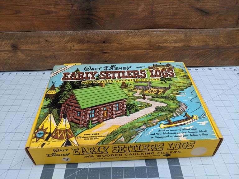 Walt Disney Early Settler's Building Set Bid On Estates Auction Services