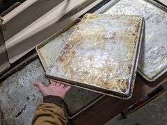 5 Commercial Baking Pans 29" x 18"