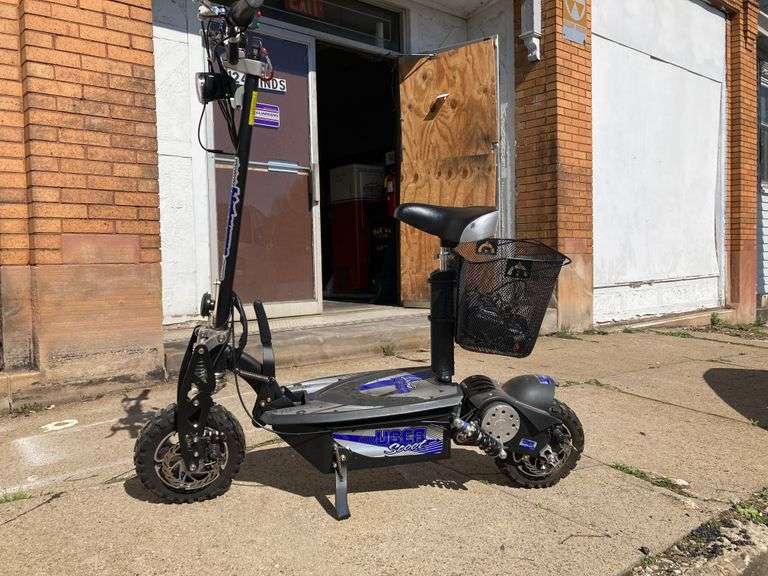 Off Road Electric Scooter, Uber Scoot, Puzey Design (read description) Bid On Estates Auction