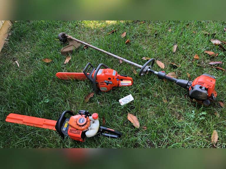 Hedge trimmer, weedeater, chainsaw Bolinger Real Estate & Auction