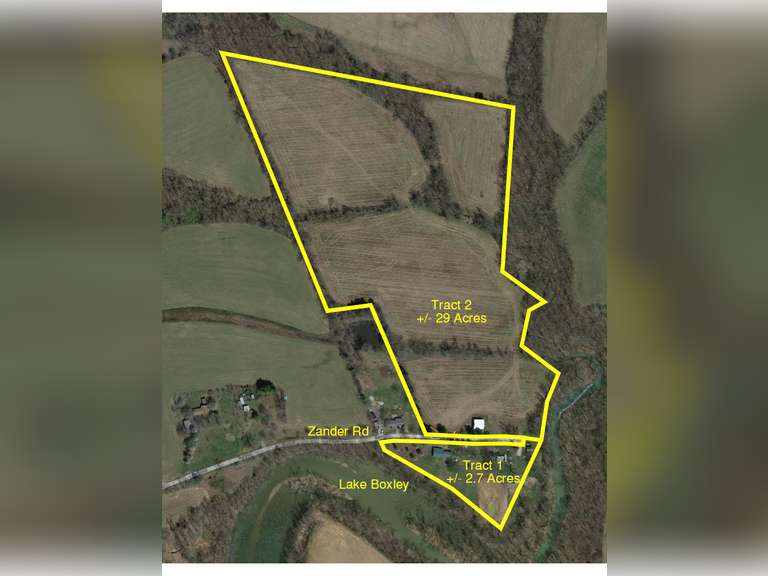 ABSOLUTE REAL ESTATE AUCTION 31 +/ ACRES ALONG ZANDER ROAD