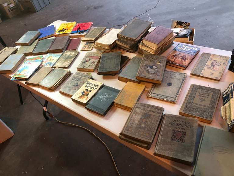 Lot of 53 Antique Books