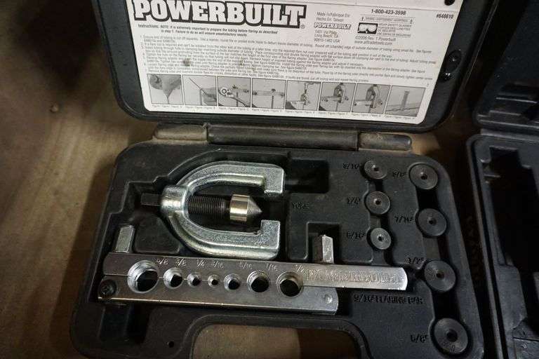 Powerbuilt Double Flaring Tool Kit Auctions