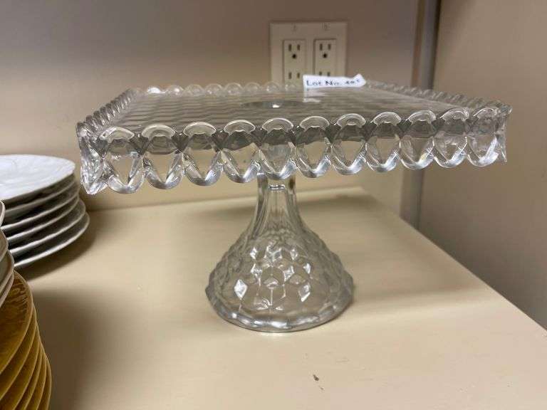 Fostoria Cake Stand Auctions