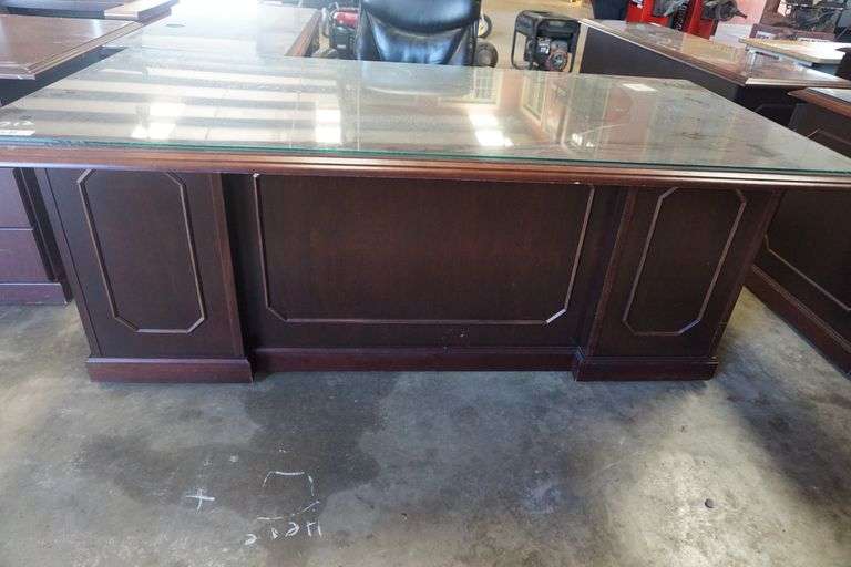 Glass Top Desk & Chair Auctions