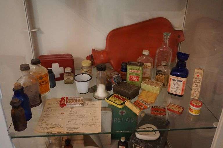 Pharmacy Collectibles & Glass Case Auctions
