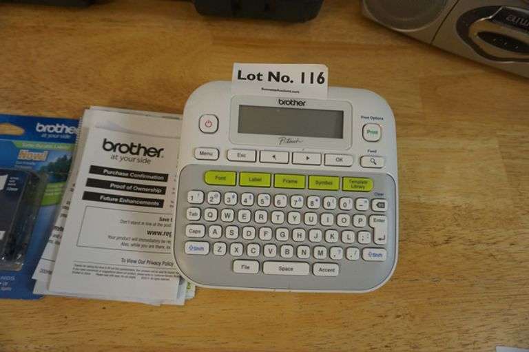 Two Label Makers Auctions
