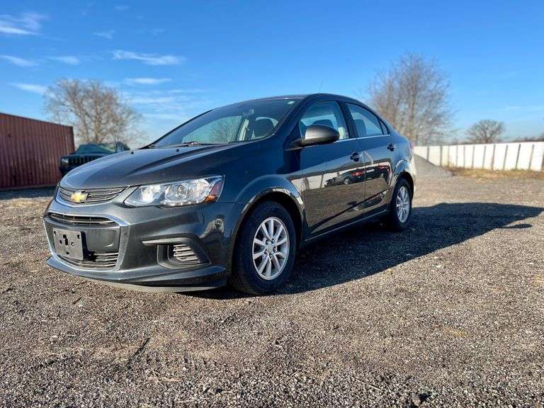 Bidding Closed! Online Vehicle Auction: 2017 Chevy Sonic 22,153 Miles!