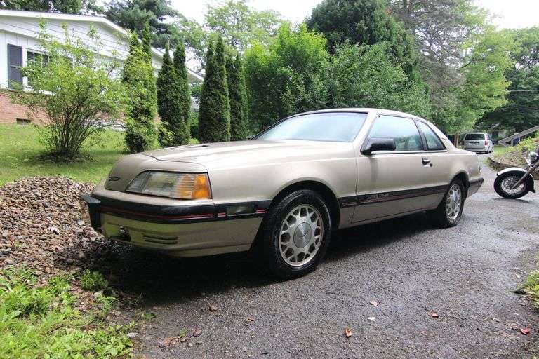 BIDDING CLOSED! 08/11/2021 - Contents of Poland OH Home - '88 Ford Thunderbird 56,893 Miles, Suzuki Motorcycle 758 Miles, Tools, Furnishings, Appliances, Collectibles, Lawn & Garden, Electronics