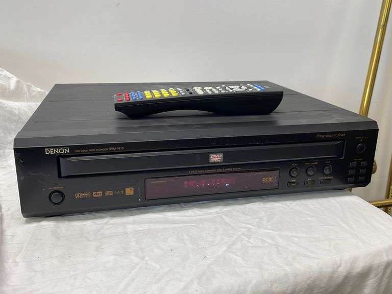 Denon DVM1815 5 Disc DVD Player. Powers On but Disc Tray Doesn’t Open