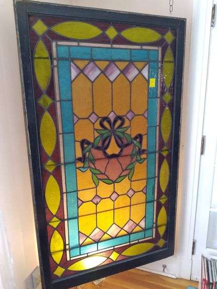 Bidding CLOSED! Online Contents Auction: Stainglass, Furnishings, Textiles, Rugs, Electronics - Boardman