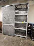 Ridge-U-Rack Pallet Racking 10 ft Tall, Used as Safety Cage Enclosure ...
