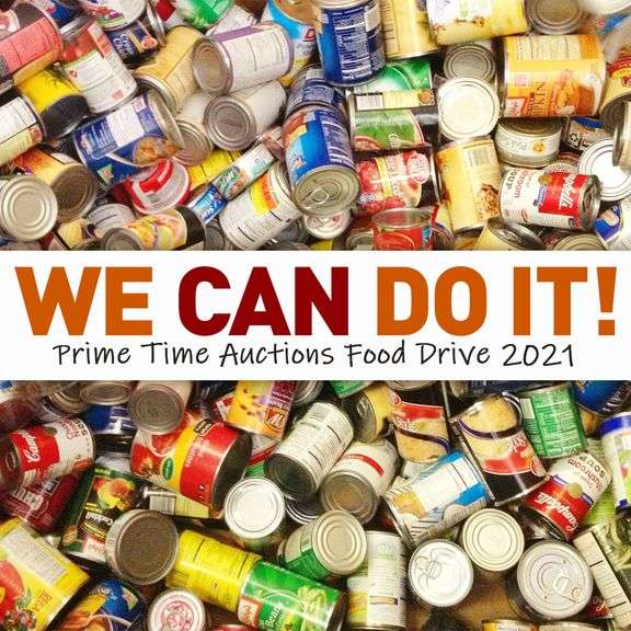 Prime Time Auctions Food Drive 2021