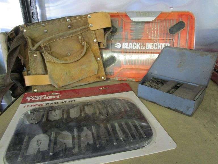 Black & Decker Drill Bit Set, Hyper Tough Spade Bit Set, Drill Bits