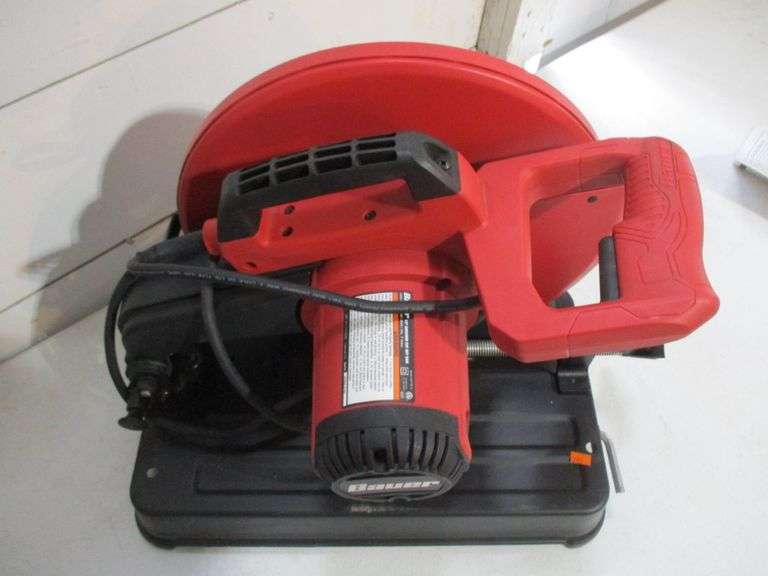 Bauer 14" Abrasive Cut Off Saw Prime Time Auctions, Inc.