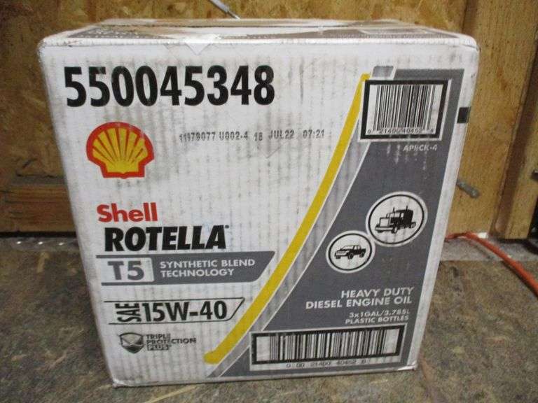 55 Gal Barrel 15w 40 Oil Rotella