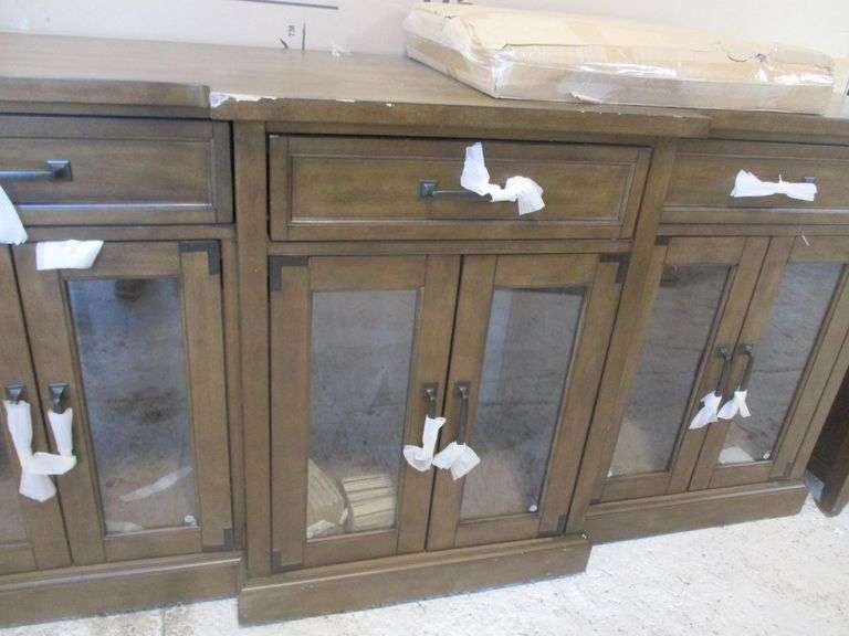 Damaged TV Console Prime Time Auctions, Inc.